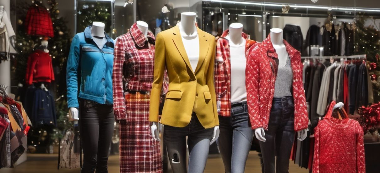 Mannequins de vitrine, buste mannequin, et agencement de magasin