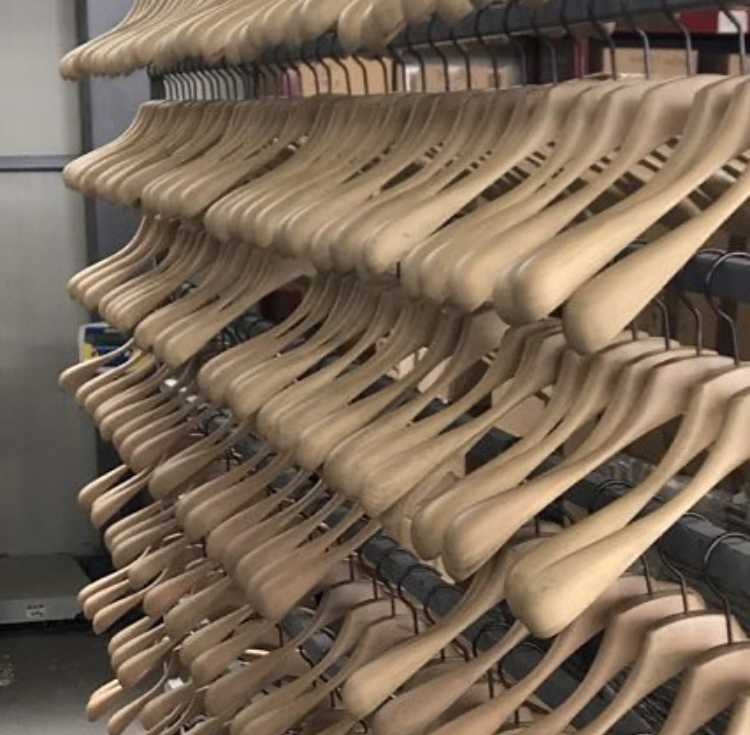 Buy Wooden Hangers in Bulk - Wholesale Clothes Hangers