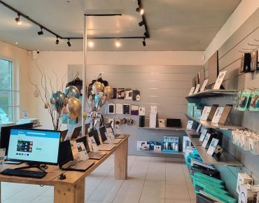 Agencement magasin d'informatique