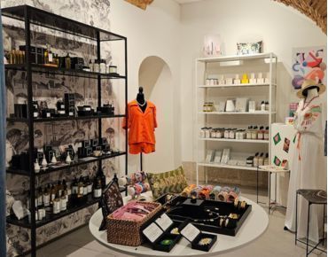 Equipamiento concepto de tienda