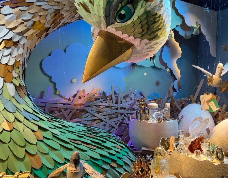 Escaparates de Navidad París 2023