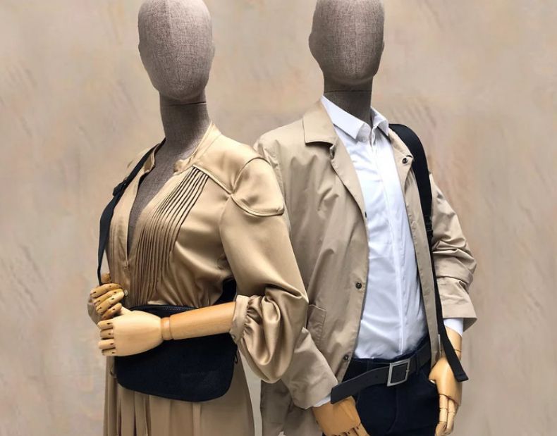 Fabric bust for men and women