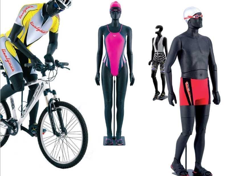 Flexible male mannequin