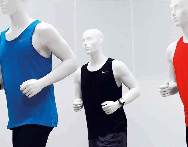 Mannequins de vitrine sport