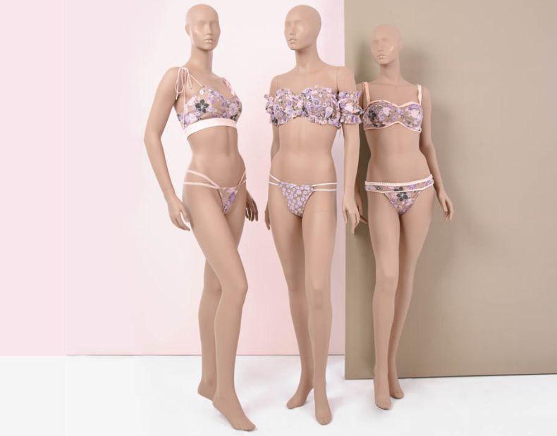 Mannequins pour vos produits de lingerie