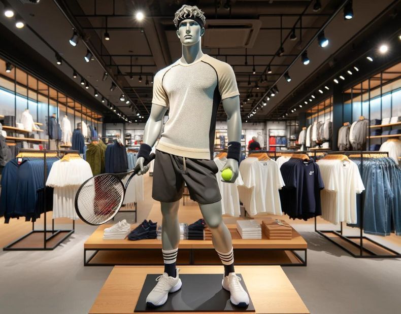 Mannequins sports au coeur de votre boutique