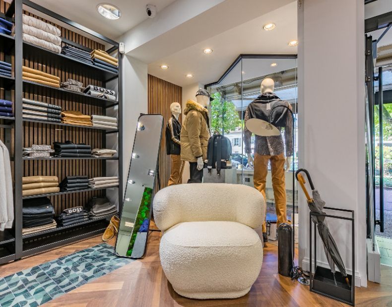 Negozio di moda Uomo