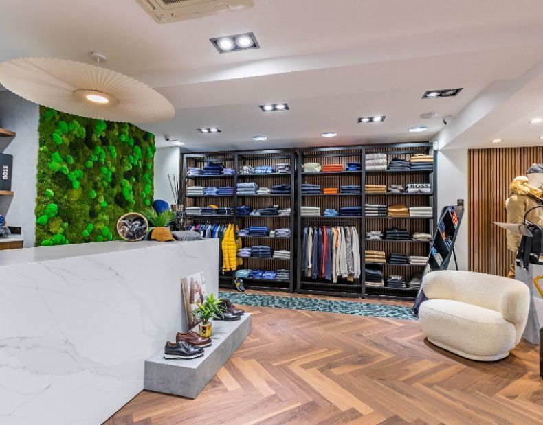 Negozio di moda Uomo