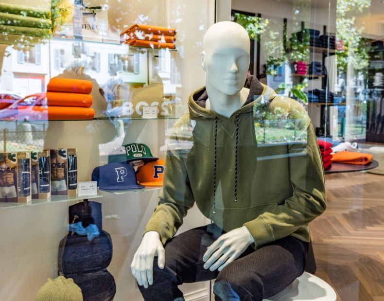 Negozio di moda Uomo