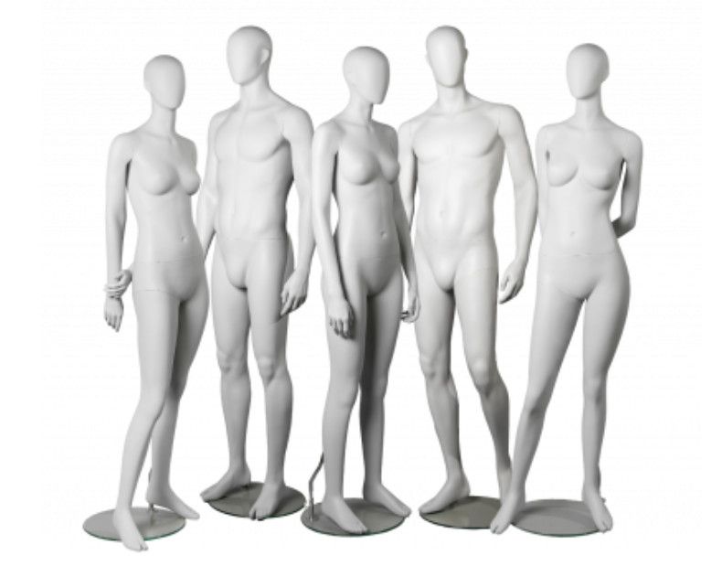 New collections of display mannequins