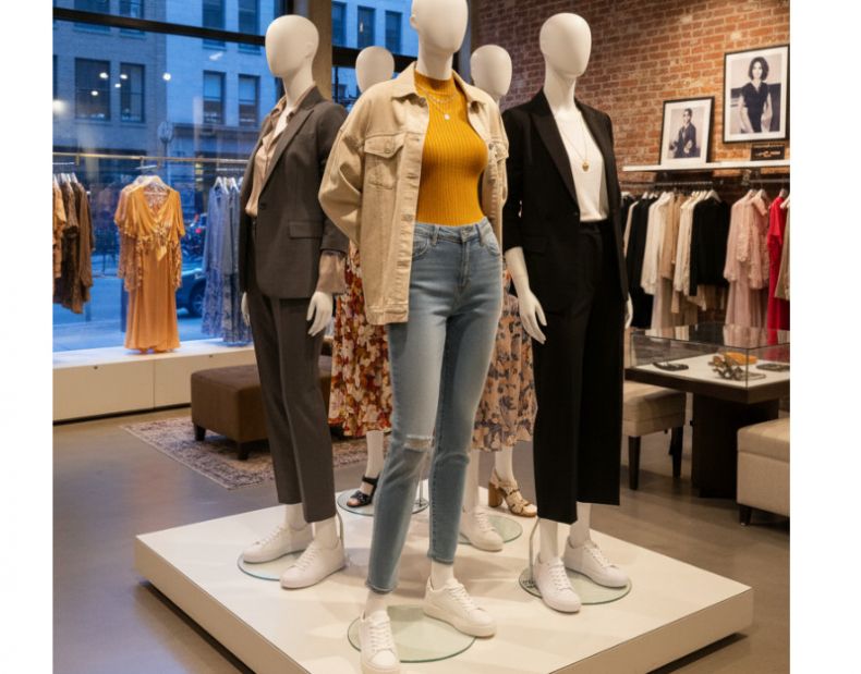 New collections of display mannequins