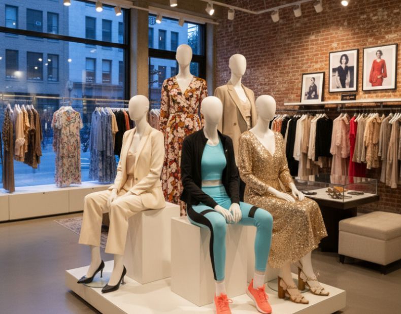 Nouvelles collections de mannequins vitrines