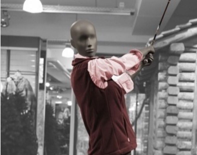 Sports window mannequins for the 2024 Olympics