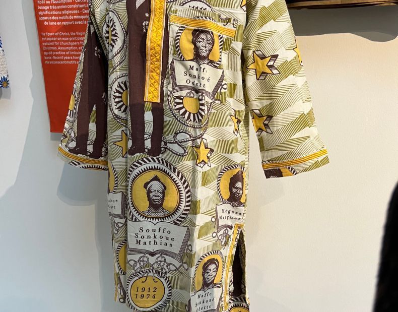 Wax-Stoff im Musée de l Homme