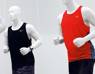 Mannequins de vitrine sport