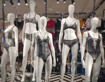 Mannequins femme abstrait