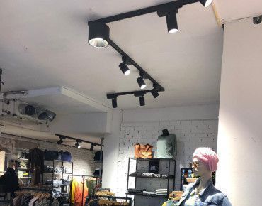 Mannequin and store lighting project