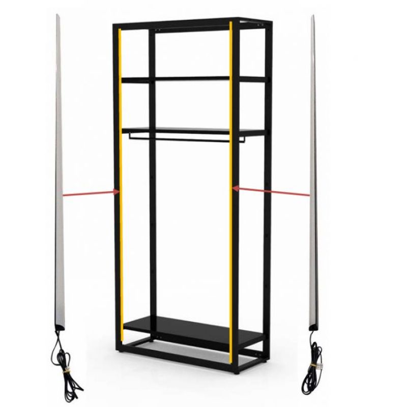 Kit LED  Illuminazione per gondola 240 x 100 cm : Mobilier shopping