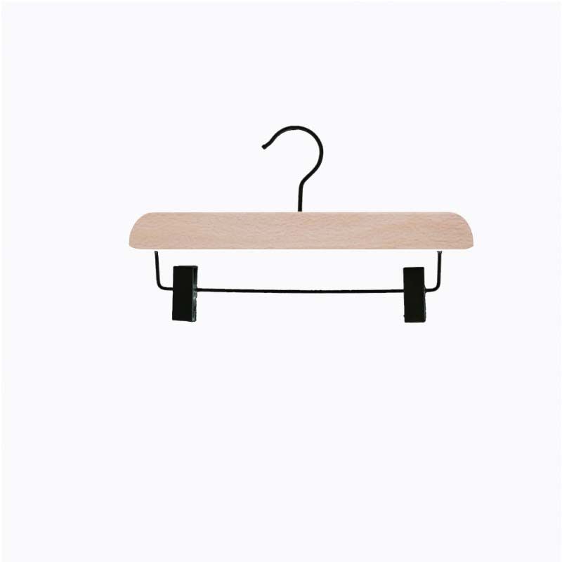 10 child hangers whith clips 30cm natural wood : Cintres magasin