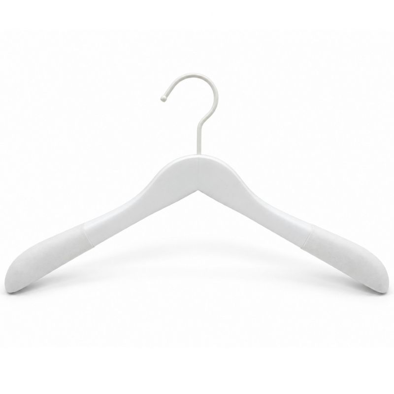 10 Kleiderbugel jacket weiss farben 42 cm : Cintres magasin