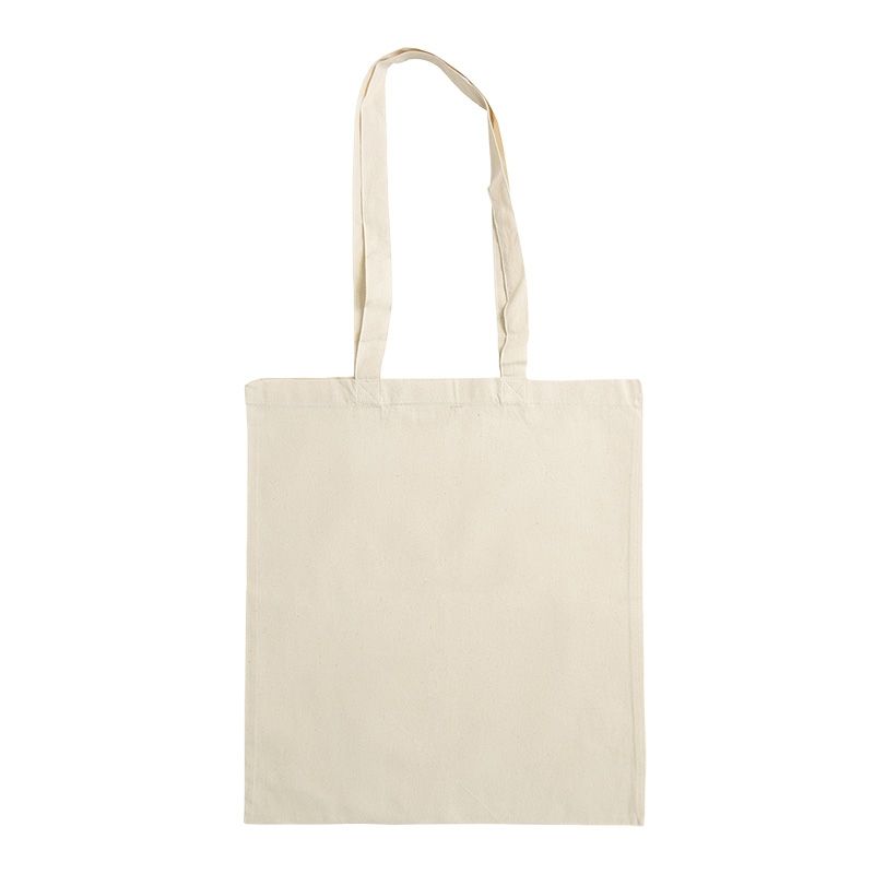 Image 1 : Personalized ecru cotton bags 38x42 ...