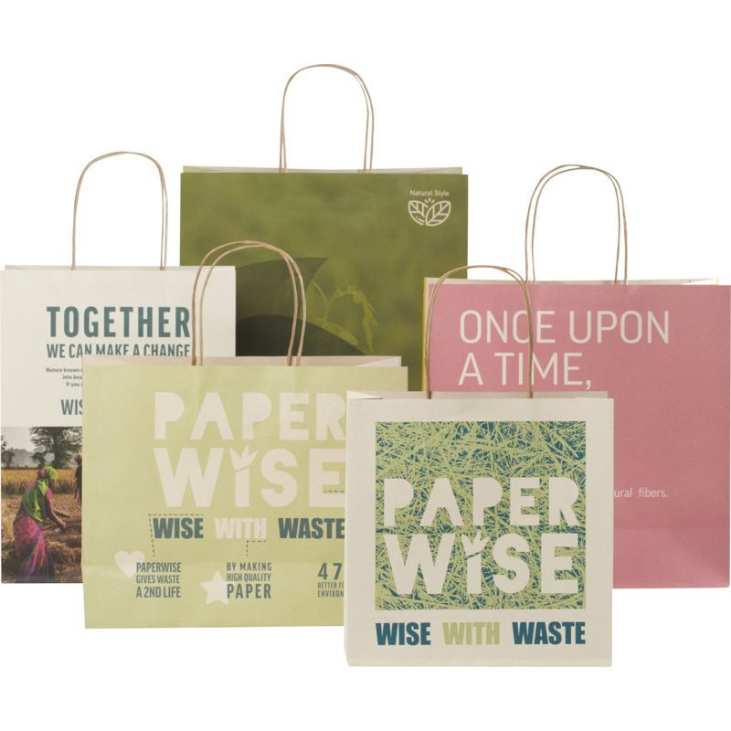 Image 7 : Papiertasche aus landwirtschaftlichen Abf&auml;llen ...