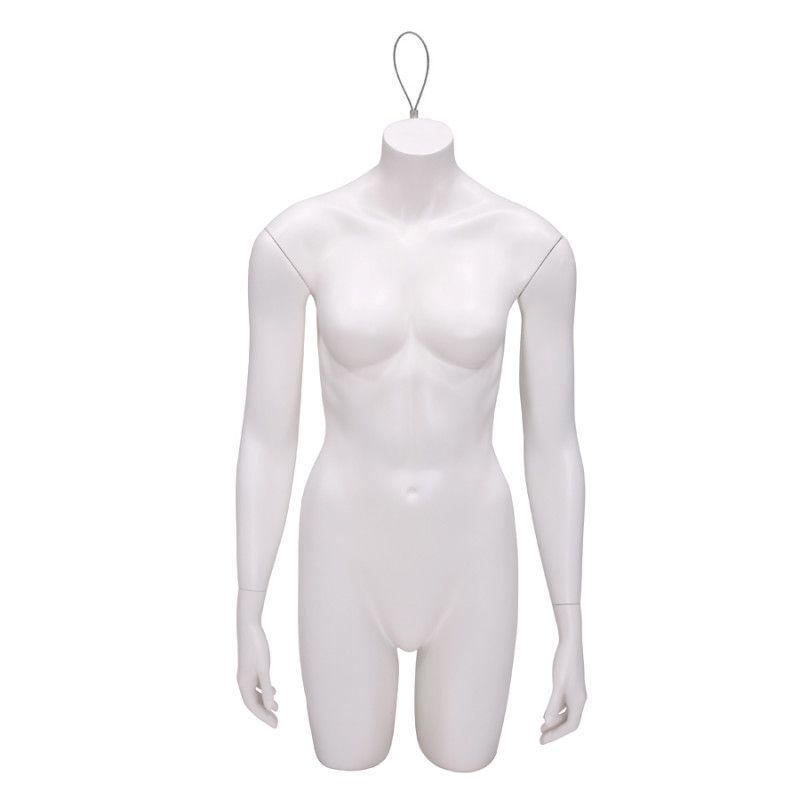 3/4 busto de senora con brazos color blanco : Bust shopping