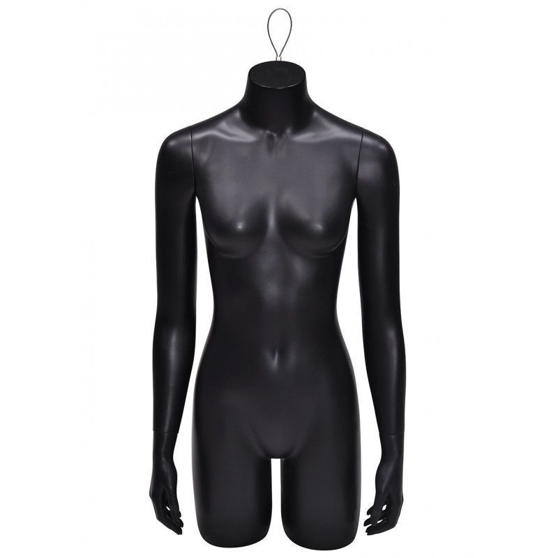 3/4 Torso manichini donna nero : Bust shopping