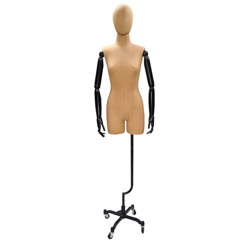 3/4 torso maniquies de senora con brazos de madera : Bust shopping