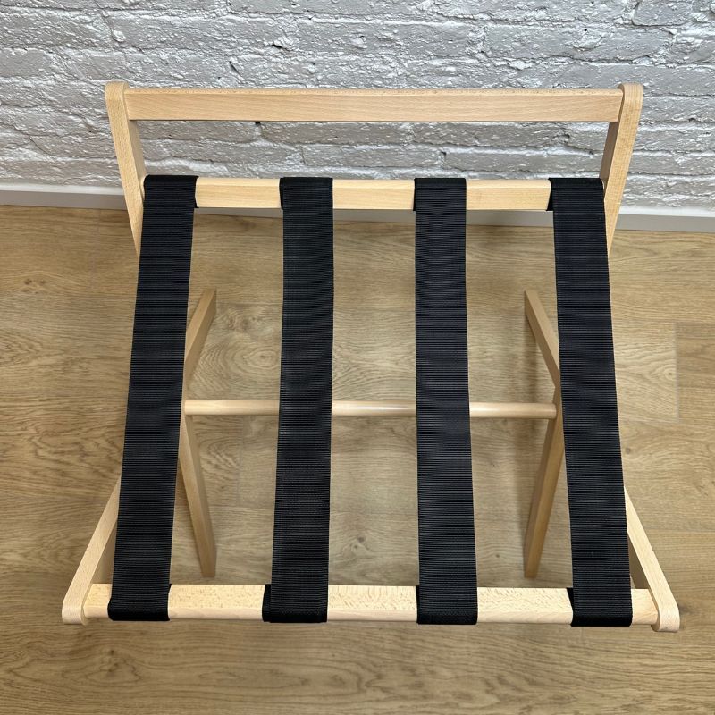 Image 4 : 30 X Wooden luggage rack ...