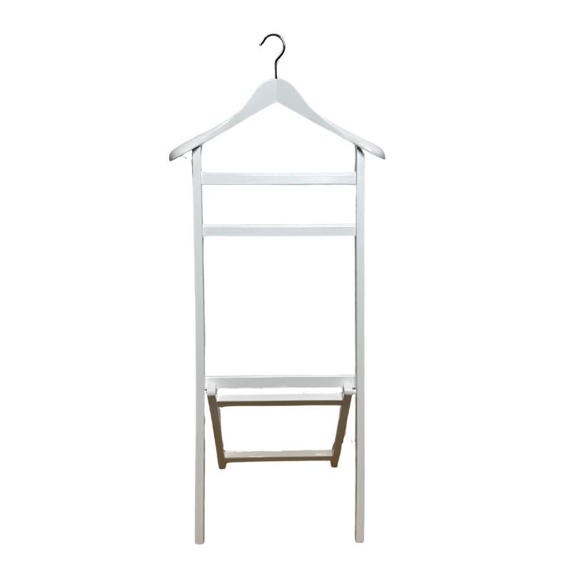 30 x Valet de chambre d&#039;hotel pliant blanc : Mobilier shopping