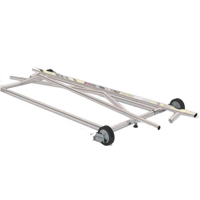 Image 2 : 4-Rad-Klapp-Chrom-Rollstander ...