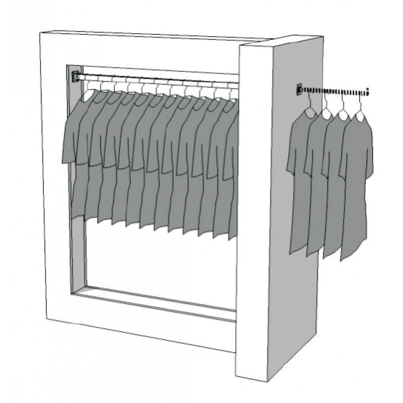 Armadio stender de negozi R-PR-007 : Portants shopping