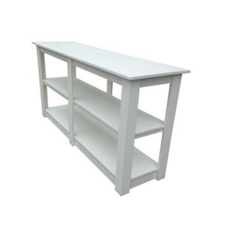 Comptoir blanc table de 200 cm de large : Mannequins vitrine