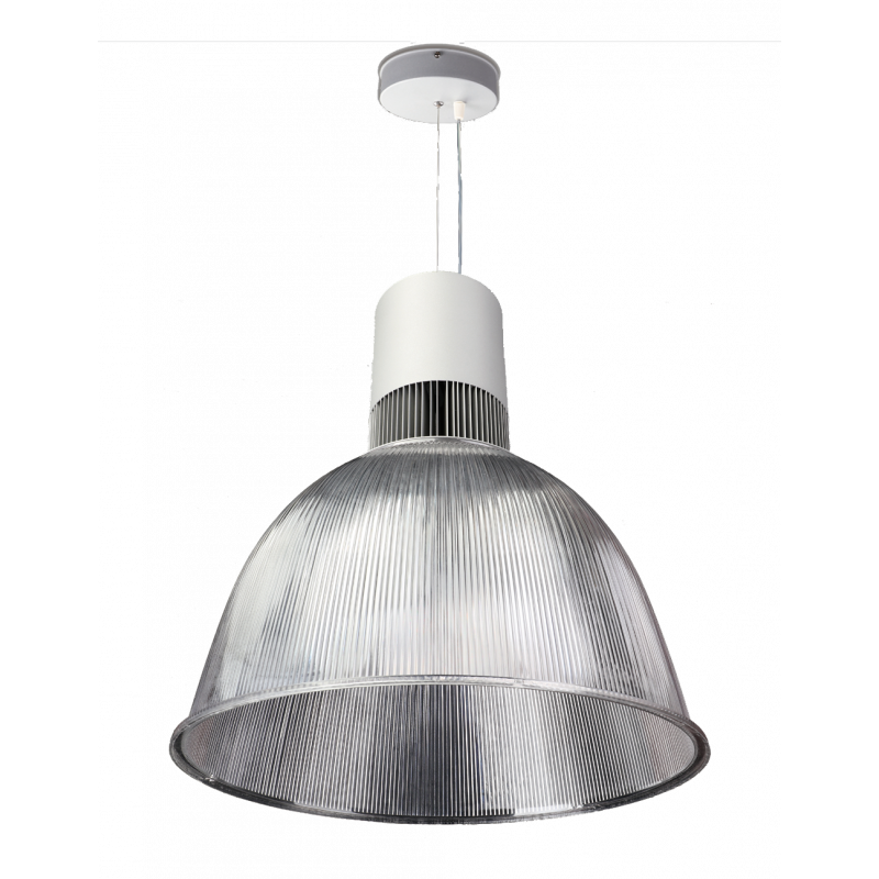 Características:
Lámpara colgante LED de aspecto industrial en ... Luz led industrial suspendida 6000lm 4000K 41cm : Spots