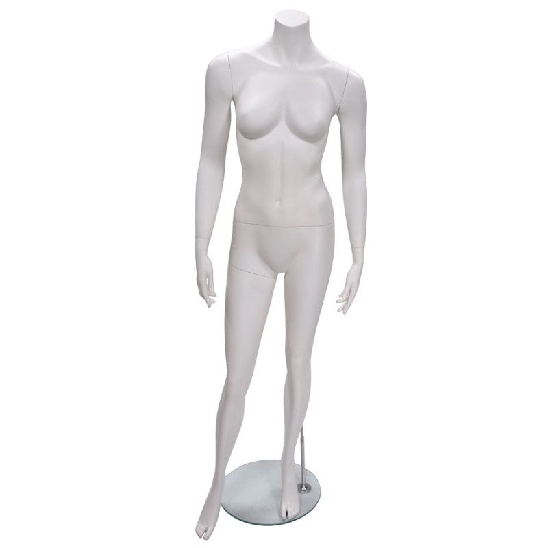 Manichini donna sin testa bianco : Mannequins vitrine