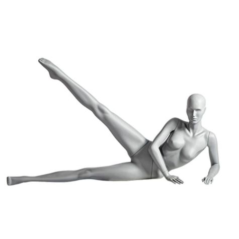 Nuestro maniquí deportivo de mujer es la elección perfecta ... Maniquí deportivo femenino en posición dinámica : Mannequins vitrine