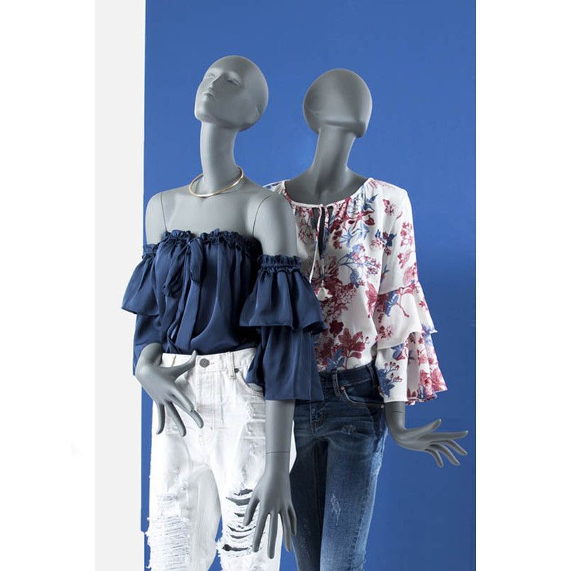 Mannequin vitrine femme r&eacute;aliste haut de gamme : Mannequins vitrine