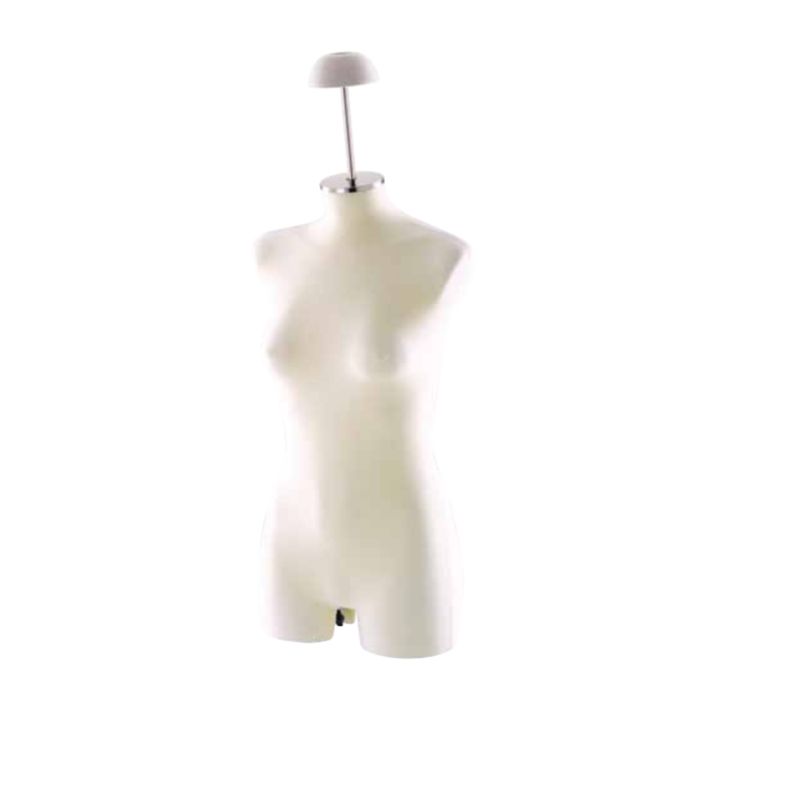 Torso Mannequin Frau Elfenbein aus Elasthan zum Aufh&auml;ng : Bust shopping