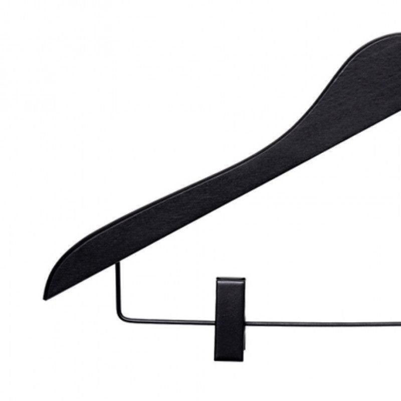 Image 2 : Set of 50 Wood Hangers ...