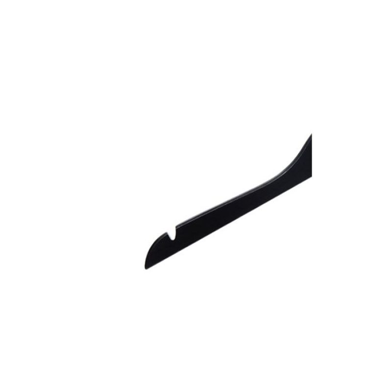 Image 2 : 50 Wooden hangers - Black - 39 ...