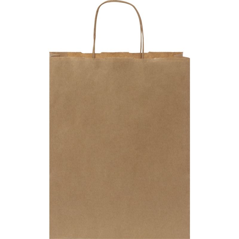 Image 1 : Brown Kraft 80g paper bag ...