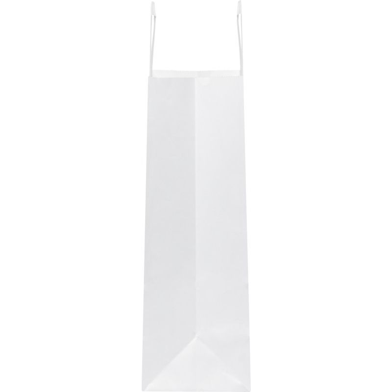 Image 2 : White Kraft 80g paper bag ...
