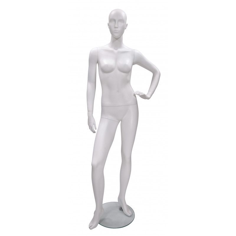 Abstract female mannequin hand on hip : Mannequins vitrine