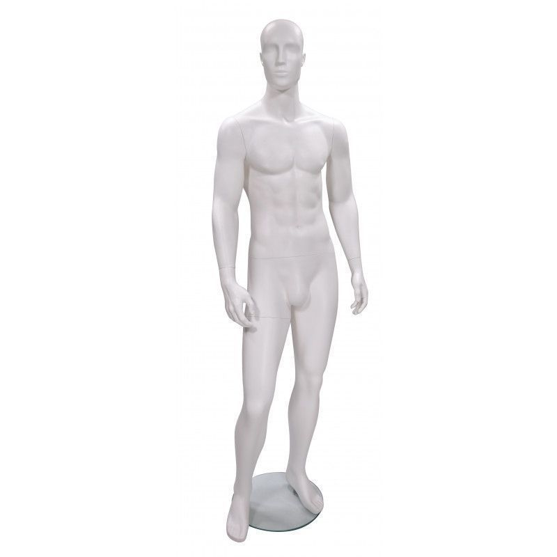 Abstract man mannequin with staight arms : Mannequins vitrine