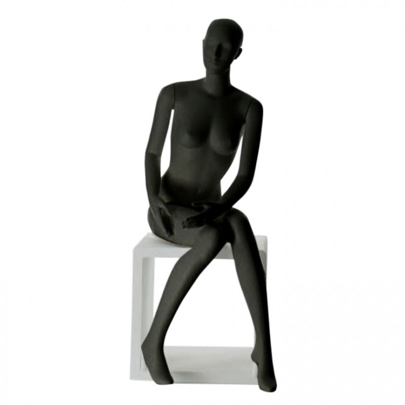 Abstrakt damen schaufensterfiguren VIR.MER-F BLACK : Mannequins vitrine