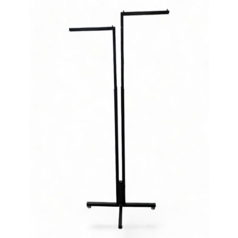 Adjustable 2-arm clothes rack : Presentoirs shopping
