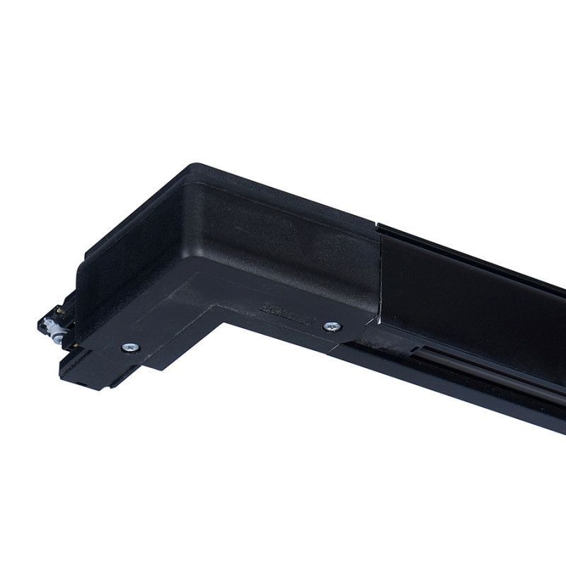 Angle conector for tracklight black : Spots