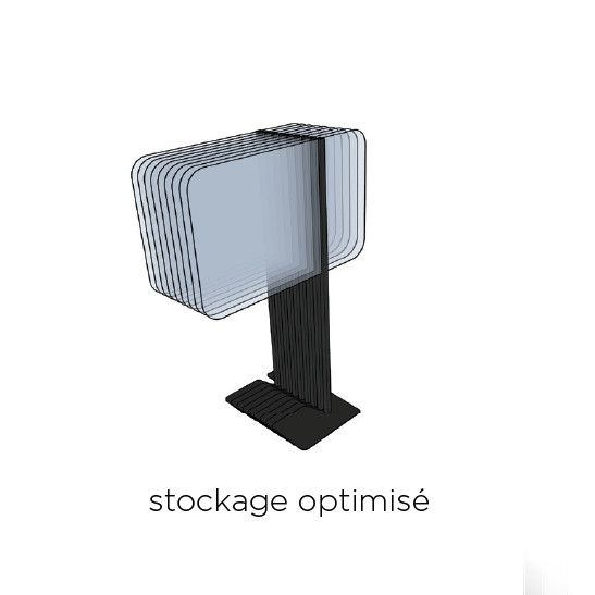 Image 2 : Pack of 10 plexiglass protection ...