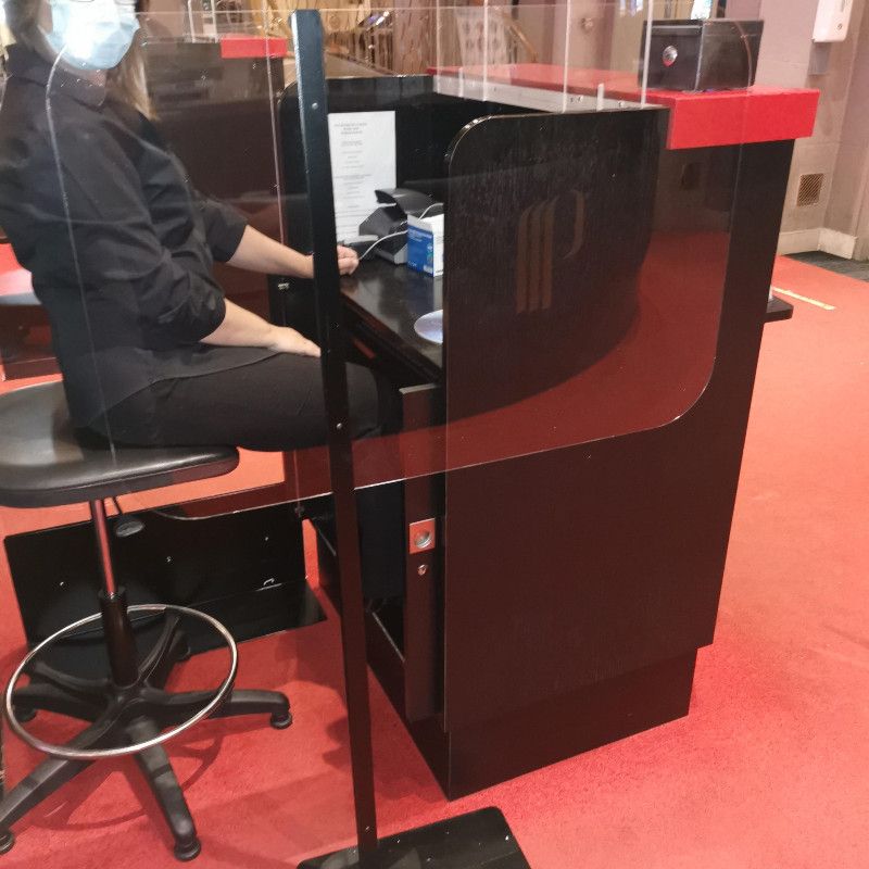 Image 4 : Pack of 10 plexiglass protection ...